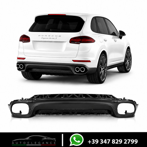Paraurti posteriore porsche - paraurti,